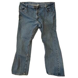 Wrangler Classic Straight Leg Jeans Mens 42x30